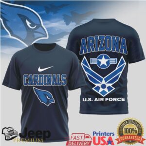 Arizona Cardinals Us Air Force Tribute T Shirt