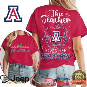 Arizona Wildcats Official Teacher Appreciation Month Women's Shirt