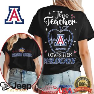 Arizona Wildcats Official Teacher Appreciation Month Women's Shirt