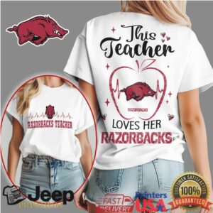 Arkansas Razorbacks Official Teacher Appreciation Month Women’s Shirt Arkansas Razorbacks Official Teacher Appreciation Month Women’s Shirt