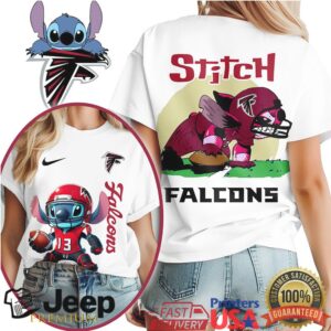 Atlanta Falcons NFL Stitch Charging 3D Shirt