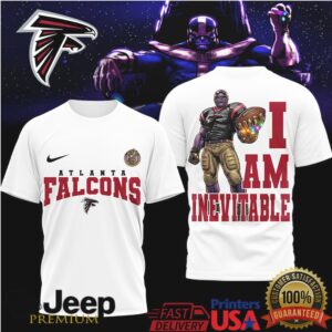 Atlanta Falcons Thanos I Am Inevitable T Shirt