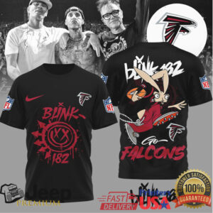 Atlanta FalconsOfficial NFL Blink 182 3D Shirt Atlanta FalconsOfficial NFL Blink 182 3D Shirt