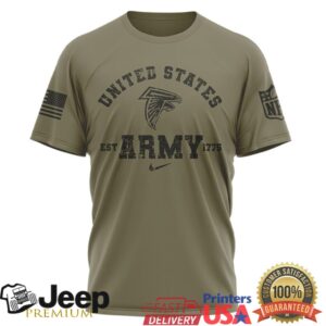 Atlanta FalconsOfficial NFL Once A Soldier Always A Soldier 3D Shirt