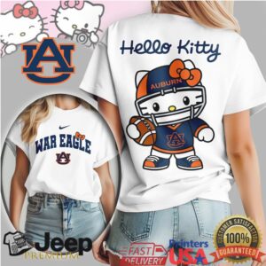 Auburn Tigers Official NCAA Hello Kitty Women's Shirt