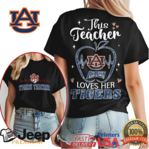 Auburn Tigers Official Teacher Appreciation Month Women's Shirt