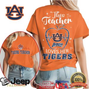 Auburn Tigers Official Teacher Appreciation Month Women's Shirt