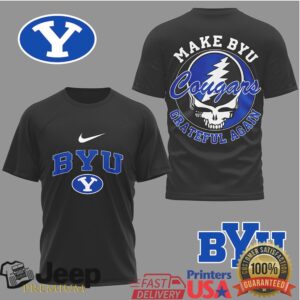 BYU Cougars Official NCAA Grateful Game Day 3D Shirt BYU Cougars Official NCAA Grateful Game Day 3D Shirt