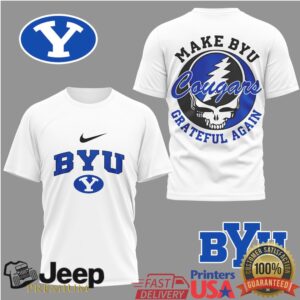 BYU Cougars Official NCAA Grateful Game Day 3D Shirt