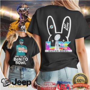 Bad Bunny Benito Bowl Dolphins Nfl Tshirt