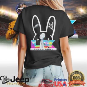 Bad Bunny Philadelphia Eagles Super Bowl Lix Benito Bowl T Shirt