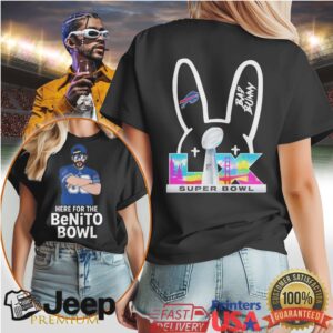 Bad Bunny Super Bowl Lx Buffalo Bills Tshirt