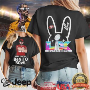 Bad Bunny Super Bowl Lx Sf 49Ers Tshirt