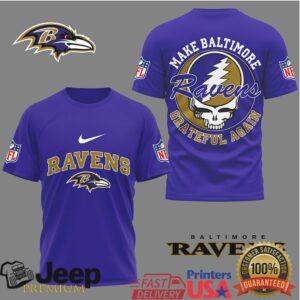 Baltimore Ravens “Make Baltimore Grateful Again” Steal Your Face T Shirt