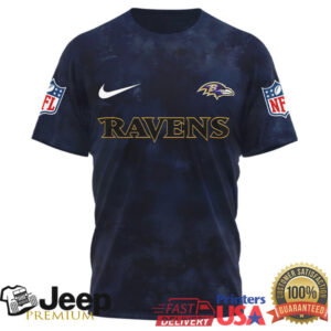 Baltimore Ravens Official NFL Drummer 3D Shirt