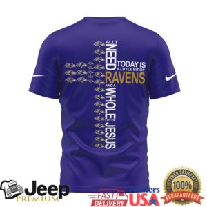 Baltimore Ravens Official NFL Faith Over Fear 3D Shirt Baltimore Ravens Official NFL Faith Over Fear 3D Shirt
