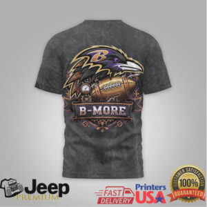 Baltimore Ravens Official NFL Steampunk T shirt