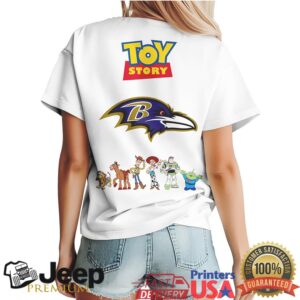 Baltimore Ravens Toy Story Bullseye and Hamm Team Spirit Shirt