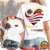 Dallas Cowboys Official NFL My Heart Belongs To A Firefighter T shirt Dallas Cowboys Official NFL My Heart Belongs To A Firefighter T shirt