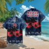 Texas Rangers MLB Red Tropical Hawaiian Shirt Sunset Palm Trees & Baseball Silhouette Texas Rangers MLB Red Tropical Hawaiian Shirt Sunset Palm Trees & Baseball Silhouette