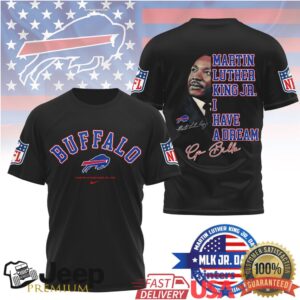 Bufalo BillsOfficial NFL Martin Luther King JR. Day 3D Shirt