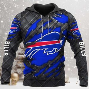 Buffalo Bills Black Metal 2026 Official Hoodie