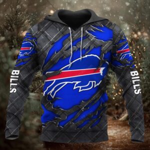 Buffalo Bills Black Metal 2026 Official Hoodie