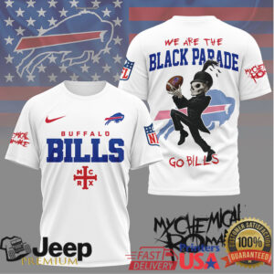 Buffalo Bills My Chemical Romance Black Parade T Shirt Buffalo Bills My Chemical Romance Black Parade T Shirt