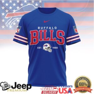 Buffalo Bills Official NFL Heritage 3D Shirt Buffalo Bills Official NFL Heritage 3D Shirt