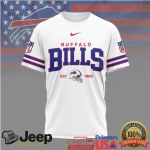 Buffalo Bills Official NFL Heritage 3D Shirt