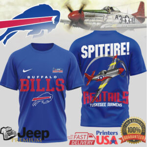 Buffalo Bills Official NFL Tuskegee Airmen 3D Shirt Buffalo Bills Official NFL Tuskegee Airmen 3D Shirt