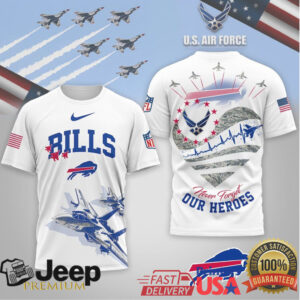 Buffalo Bills Official NFL US Air Force 3D Shirt