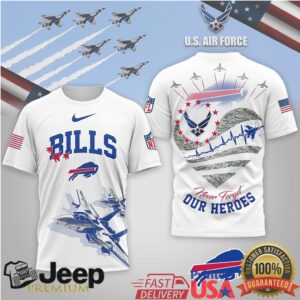 Buffalo Bills Official NFL US Air Force 3D Shirt