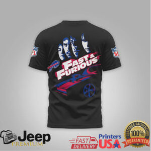 Buffalo Bills Official NFL x Fast And Furious 3D Shirt Buffalo Bills Official NFL x Fast And Furious 3D Shirt