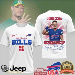Buffalo Bills x John CenaOfficial NFL John Cena Fan 3D Shirt