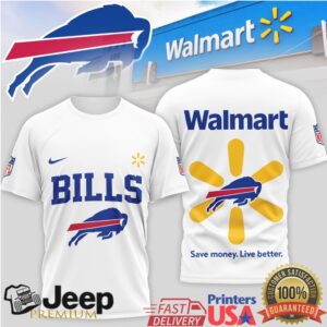 Buffalo Bills x Walmart “Save Money Live Better” Athletic Tee