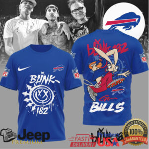 Buffalo BillsOfficial NFL Blink 182 3D Shirt Buffalo BillsOfficial NFL Blink 182 3D Shirt