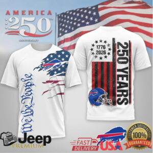 Buffalo BillsOfficial NFL We The People USA 250th Anniversary T shirt Buffalo BillsOfficial NFL We The People USA 250th Anniversary T shirt