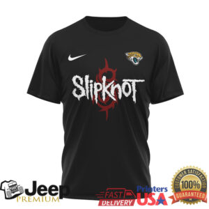 Jacksonville Jaguars Official NFL Slipknot 3D Shirt