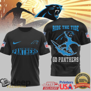 Carolina Panthers Official NFL Ride The Tide 3D Shirt Carolina Panthers Official NFL Ride The Tide 3D Shirt