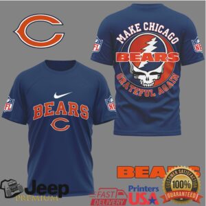 Chicago Bears Grateful Dead “Make Chicago Grateful Again” T Shirt