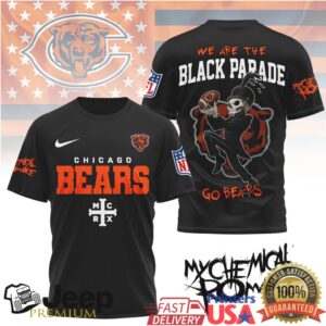 Chicago Bears My Chemical Romance Black Parade T Shirt
