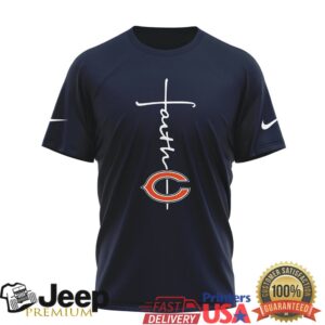 Chicago Bears Official NFL Faith Over Fear 3D Shirt Chicago Bears Official NFL Faith Over Fear 3D Shirt