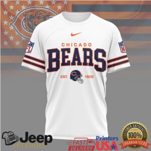 Chicago Bears Official NFL Heritage 3D Shirt