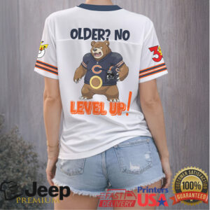 Chicago Bears Official Super Bowl x Pokemon 30th Anniversary V neck Baseball Jersey Chicago Bears Official Super Bowl x Pokemon 30th Anniversary V neck Baseball Jersey