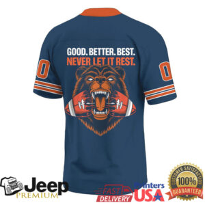 Chicago Bears Officially Licensed Game Day V Neck 3D T shirt