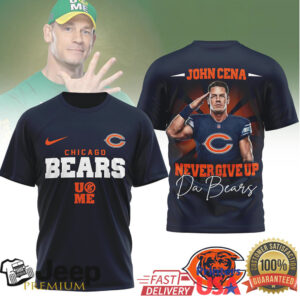 Chicago BearsOfficial NFL John Cena Fan 3D Shirt Chicago BearsOfficial NFL John Cena Fan 3D Shirt