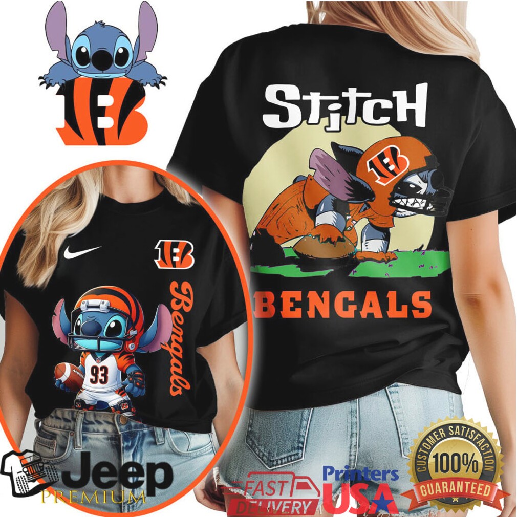 Cincinnati Bengals NFL Stitch Charging 3D Shirt Cincinnati Bengals NFL Stitch Charging 3D Shirt