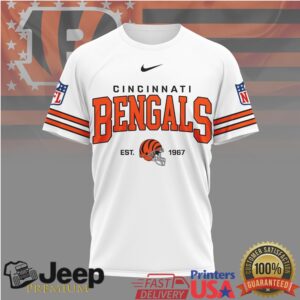 Cincinnati Bengals Official NFL Heritage 3D Shirt