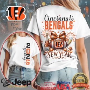 Cincinnati Bengals Official NFL New Year New Game 3D Shirt